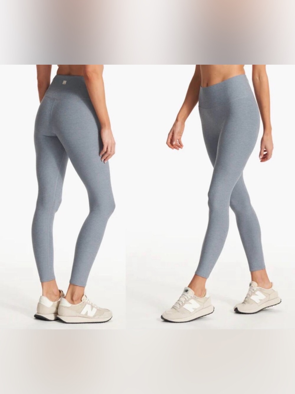 Vuori Clean Elevation Legging Flint Heather Sz S